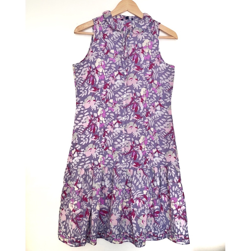 GAP Purple Floral Mini Dress